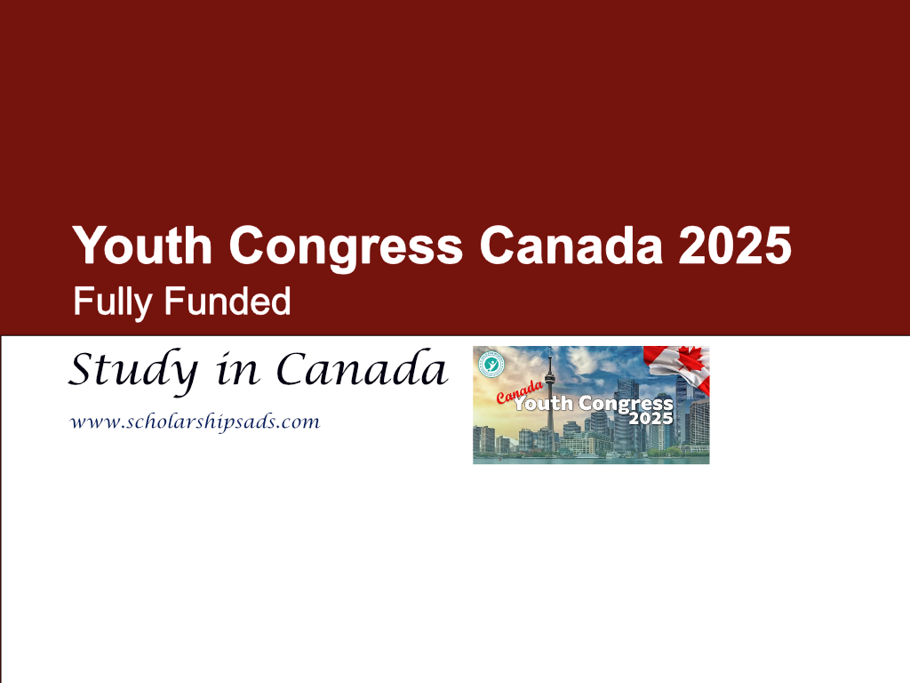 Youth Congress Canada Fully Funded